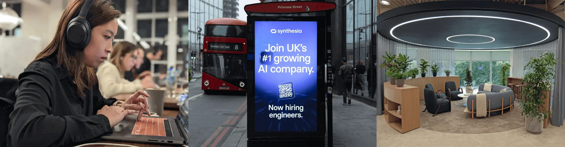 Synthesia: 43 jobs active